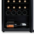 thumbnail image 3 of Newair Shadow Series Wine Cooler Refrigerator 24 Bottle, Freestanding Mirrored Wine Fridge with Double-Layer Tempered Glass Door & Compressor Cooling for Reds, Whites, and Sparkling Wine, 3 of 22