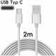 thumbnail image 1 of Cable USB-C a USB 2.0 |Cable de carga de nailon con conector USB Tipo-C / 2 m |Dinero, 1 of 4