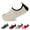 White, variant on Men’s Flexible Aqua Socks, Swim Shoes, Summer Outdoor Shoes For Water Sports, Pool, Sea, Beach Activities, Red/White Striped, 7-8