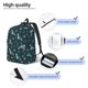 thumbnail image 3 of Easygdp Cute Turtle Mochila de Lona Resistente para Laptop, Compatible con Laptops de 15 a 17 pulgadas, Ideal para Escuela, Trabajo y Viajes-Medium, 3 of 5