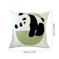 thumbnail image 3 of Summer Savings Clearance! Boovnll Throw Pillow Covers, Modern Stylish Soft & Cozy, Embroidery Pillow Covers 18x18" for Home, Living Room, Bedroom, Sofa, Couch, Home Decor, Pillow Covers, 3 of 6