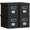 Black, variant on File Box with Lid-File Organizer Box Set of 2 Portable Hanging File Box-Decorative Filing Storage Boxes for Office & Home File Cabinet (White, 14 x 9.3 x 10.9 in (2Pack))
