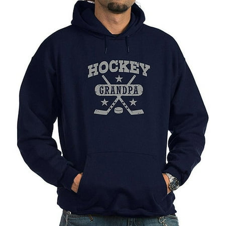 ^^cafepress Men's Hockey Grandpa Hoodie