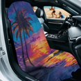thumbnail image 3 of XYZCANDO Car Seat Towel Cover Versatile Car Seat Cover Towel for Running Beach Workout, Towel Car Seat Cover Sweatproof, Vibrant Tropical Beach Sunset, 3 of 11