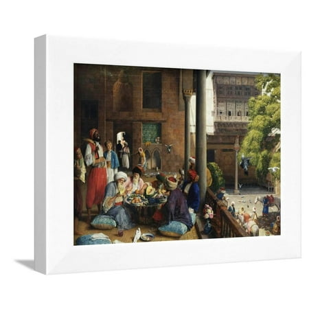 The Midday Meal Cairo Egypt Framed Print Wall  Art  By 