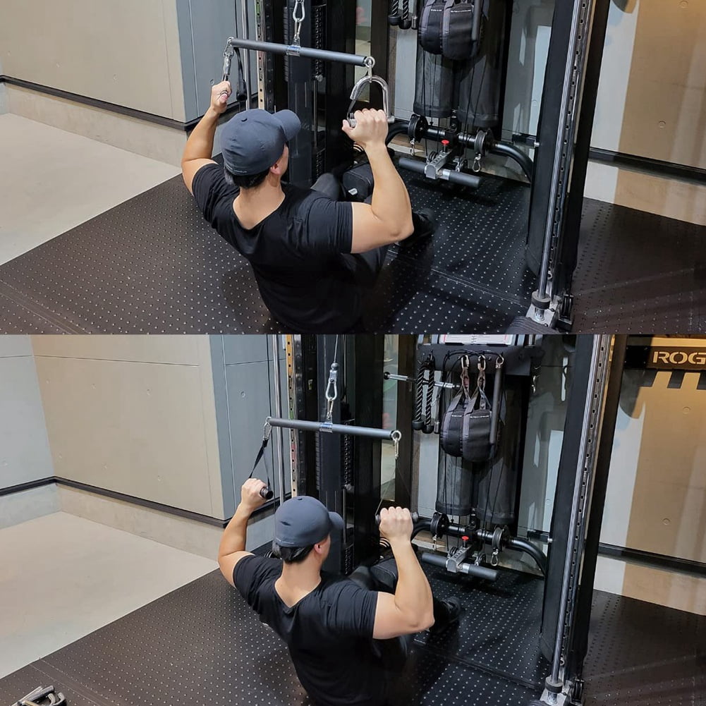 Pull Down Straight Bar Biceps Pulling Bar for Home Gym Bodybuilding
