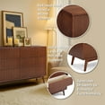 thumbnail image 4 of Teamson Home Tremolo 6-Drawer Dresser, Walnut, 4 of 13
