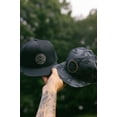 thumbnail image 4 of Mizuno Unisex Crossed Clubs Snapback Hat Black, 4 of 5