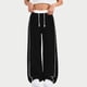 thumbnail image 5 of Pantalones largos para niños, de color liso, con cintura elástica y bolsillos laterales, ajustados, deportivos, largos, de poliéster., 5 of 8