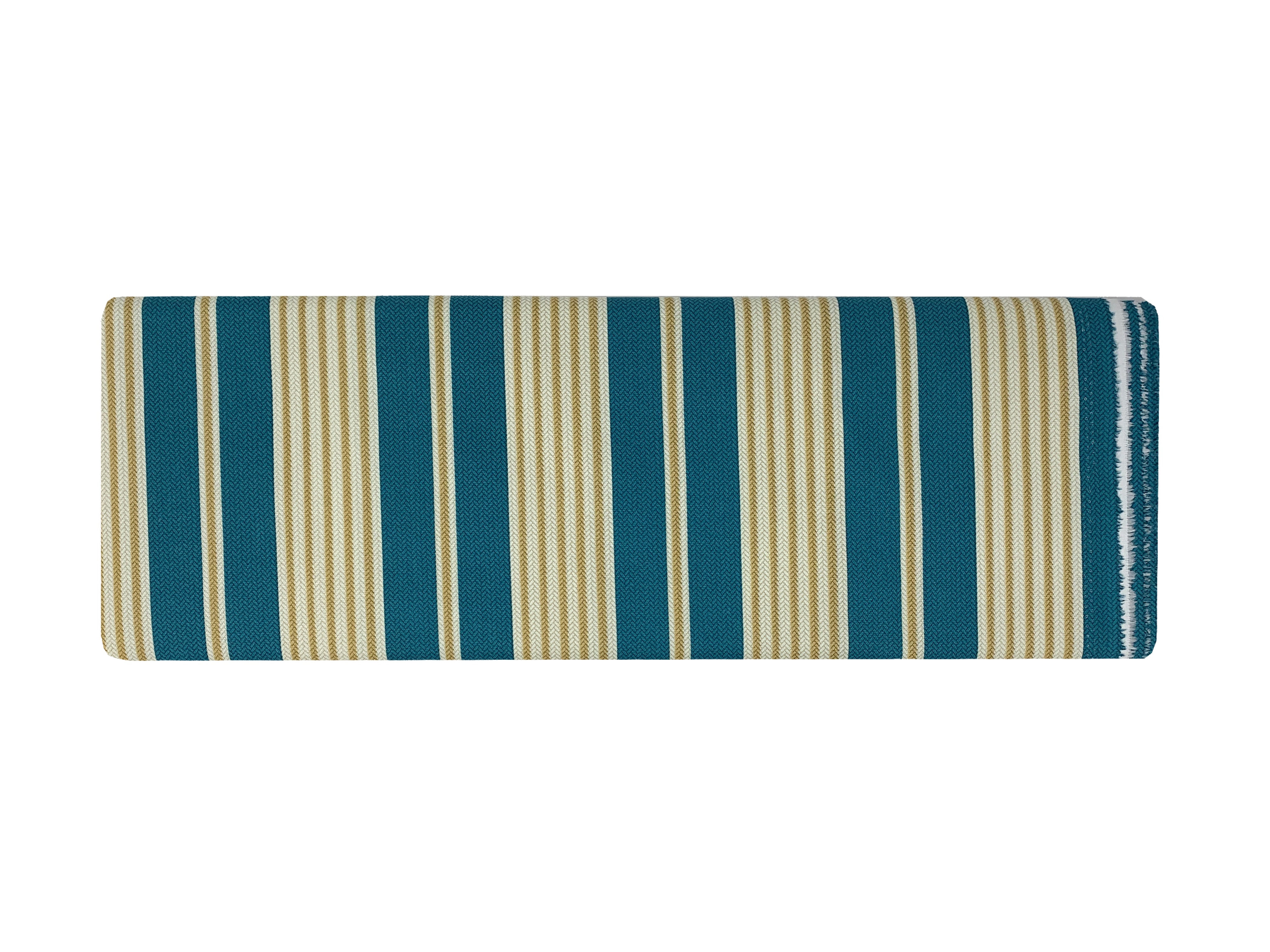 Waverly Inspirations By the Yard 100% Cotton Fabric, Striped, Teal, 45" Wide for Quilting & Sewing