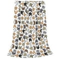 thumbnail image 2 of KLL Cute Cats Pattern Fleece Throw Blanket,Fleece Throw Blankets for Couch & Bed All Season Use-50"x40", 2 of 7