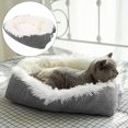thumbnail image 4 of Oubit Pet Mat,2 in 1 Plush Cat Bed Pet Sleeping Bag Next-Gen Design, 4 of 9