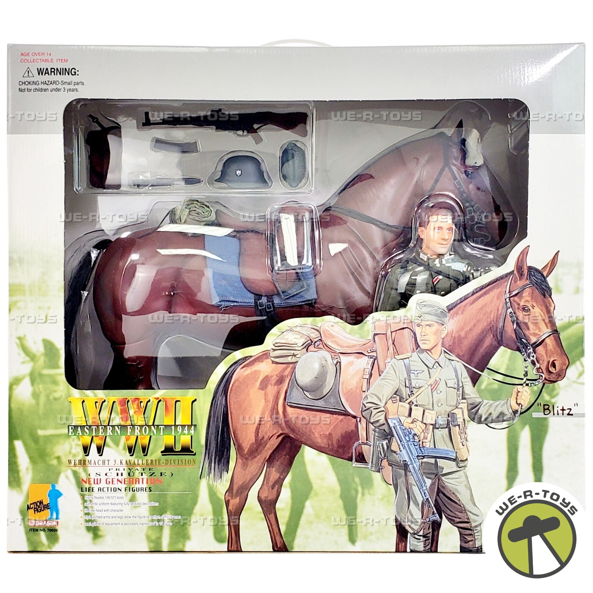 Dragon WWII Eastern Front 1943 Feldgendarm Gustav with Dog Kaiser