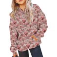thumbnail image 4 of Sudadera con capucha para niñas y niños, sudadera de manga larga con cuello redondo y estampado de moda, jersey con bolsillo, sudadera de poliéster para niñas, 4 of 8
