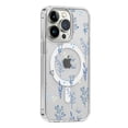 thumbnail image 2 of HZSY.for iPhone 13 Mini magsafe magnetic ultra-thin mobile phone case-Blue Flower, 2 of 5