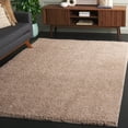 thumbnail image 2 of SAFAVIEH Rumi Blaire Solid Polyester Shag Area Rug, Beige, 5'3" x 7'6", 2 of 7