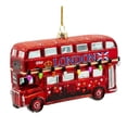 thumbnail image 2 of Kurt Adler Glass London Bus Ornament 5 Inch Multicolor TFL4231, 2 of 2