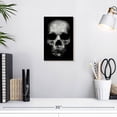 thumbnail image 3 of Elephant Stock Phantom Skull Wall Art - Vertical Canvas Wall Art - Living Room Wall Decor - Gothic Canvas - Black And White Decor - 8" x 12", 3 of 8