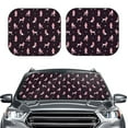 thumbnail image 2 of Yiaed Poodle Dog Print Car Front Windshield Sun Shade,Foldable Anti-UV Car Sunshade for Front Window for Most Vehicles-Medium, 2 of 5