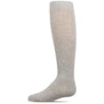 thumbnail image 5 of MeMoi Write On Camp Kids Cotton Blend Knee High Socks 3-Pack - Girls - Female, 7-8, Stone Heather, 5 of 11