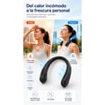 thumbnail image 2 of Ventilador Cuello Portátil Recargable USB 3 Velocidades Negro, 2 of 7