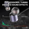 thumbnail image 7 of GJX Wired Headphones USB C,Clear Audio Earphones with Mic,Alloy Built In-Ear Headphones,Universal USB C Wired Earbuds,Purple, 7 of 7