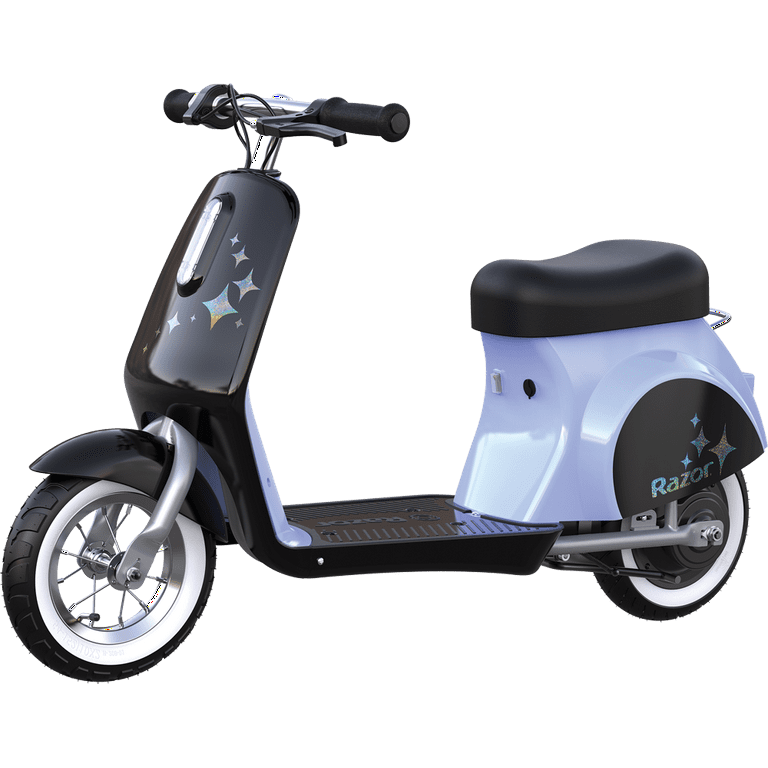 Razor Pocket Petite 12V Miniature Euro-Style Electric Scooter – Dimond Dust Purple, Kids Ages 7+, Vintage-Inspired Design, Up to Minutes Ride Time - Walmart.com