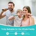 thumbnail image 4 of COSLUS CX30 Electric Toothbrush for Kids & Adults,5 Modes 3 Intensity Levels for Sensitive Teeth & Braces,2 Types of Brush Heads for Home Pink, 4 of 11