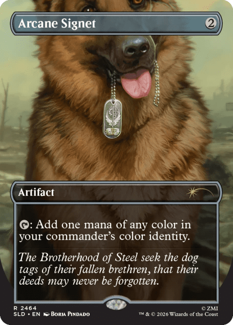 Magic the Gathering Secret Lair x Fallout: Greet the Dog (Foil)