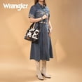 thumbnail image 4 of Wrangler Doctor Bag for Women Satchel Handbags, Cow-Black, 4 of 7