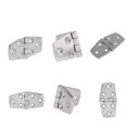 thumbnail image 1 of Bisagra de la puerta de la bisagra de fundición de acero inoxidable 6 piezas para yate rv 76x38mm, 1 of 7