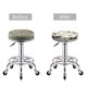 thumbnail image 5 of Balery Vintage Moon Fox Fundas de asiento para taburete de bar redondo de tela de terciopelo ajustables que protegen de arañazos y manchas para sillas de 14 a 17 pulgadas.-12 inch, 5 of 7