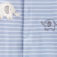 thumbnail image 3 of Mameluco Carter´s Child of Mine Azul Estampado a rayas 0-3M, 3 of 4