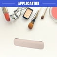 thumbnail image 3 of Vocoste Beige Silicone Travel Makeup Brush Holder Portable Makeup Face Brushes Holder Cosmetic Tools Organizer, 3 of 7