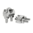 thumbnail image 5 of LOVIVER 2 Pcs Corde en Fil d'Acier Inoxydable 304 Pinces à Câble pour 2mm, M6, 5 of 5