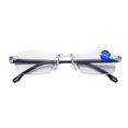 thumbnail image 4 of Blue Proof Ultra Light Rimless Cut EdgE PresbyoPia Glasses LH5016 400, 4 of 4