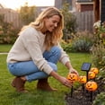 thumbnail image 4 of Qwtwty 5 Pack Halloween Stake String Lights, Solar Pathway Stake Lights for Walkways, Gardens, Lawns, Driveways and Landscape Lighting, 4 of 7