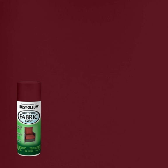 Dark Red, Rust-Oleum Specialty Fabric Spray Paint, 12 oz