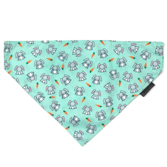 The Worthy Dog Bunnies Slide-On Bandana Collar Accessory