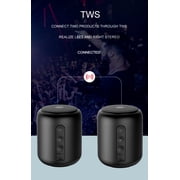 Bluetooth Speaker, Outdoor Portable Waterproof Wireless Speaker, Dual Pairing, Loud Stereo Sound, Strong Bass, for Home, Beach, Camping, and Parties