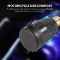 thumbnail image 3 of Motorcycle DIN Plug Waterproof Charger to QC3.0 USB Charger & Type C 30W Power Delivery Adapter Socket, 3 of 5