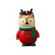 thumbnail image 1 of Adornos navideños de escritorio, muñecos artísticos de resina, figuritas de animales, decoración navideña para centro de mesa, chimenea, decoración de Rojo CUTICAT Estatuilla de felpa, 1 of 8