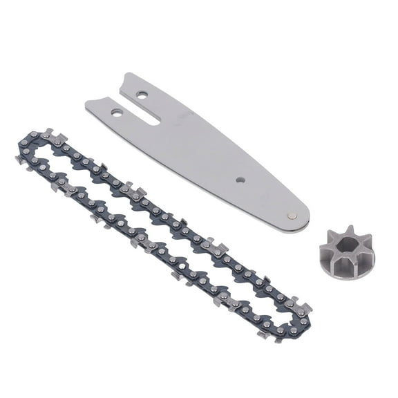 Mini Chainsaw Chain 4 Inch Replacement Guide Saw Chain for 4 inch Mini Cordless Electric Portable Battery Powered Handheld Chainsaw