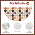 thumbnail image 5 of Kll Polka Dot Christmas Tree Skirt 36",Party Decorations Farmhouse For Christmas Decorations Holiday Party, 5 of 8
