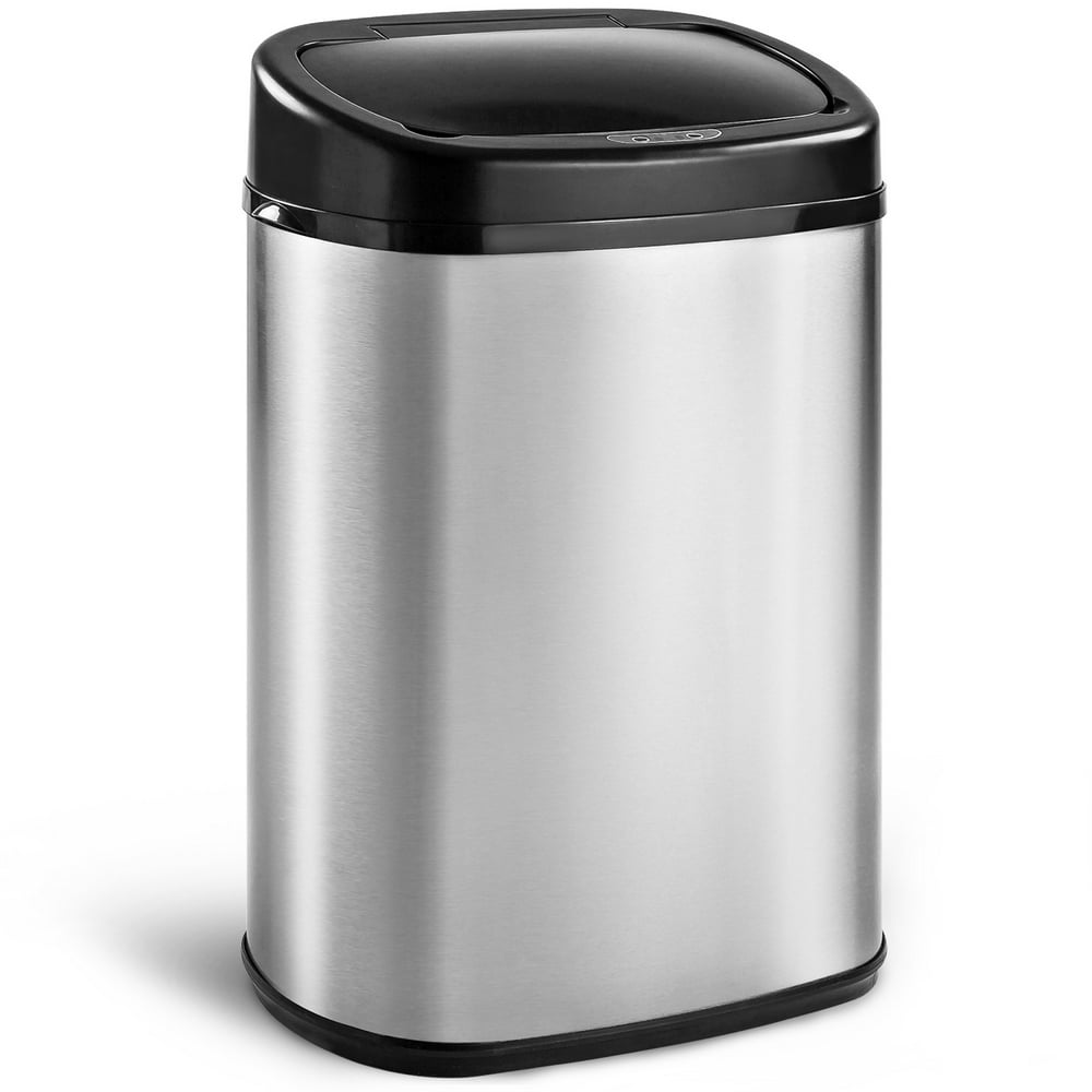 Harper&Bright Designs 13Gallon Touchless Sensor Kitchen Trash Can