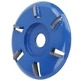 thumbnail image 1 of Wood Carving Disc Steel 6 Teeth Milling Cutter Woodworking Tool for Root Carving Coffee Table Woodworking Accessory, 1 of 7