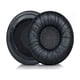 thumbnail image 1 of Funda de esponja para auriculares, 2 piezas, cuero arrugado negro, 1 of 1