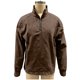 thumbnail image 5 of Hombres Zip Up Sudadera con Capucha de Pie Cuello Lavado Denim Afligido Medio Cremallera Manga Larga Casual Superior Poliéster Mezcla Chaqueta, 5 of 8
