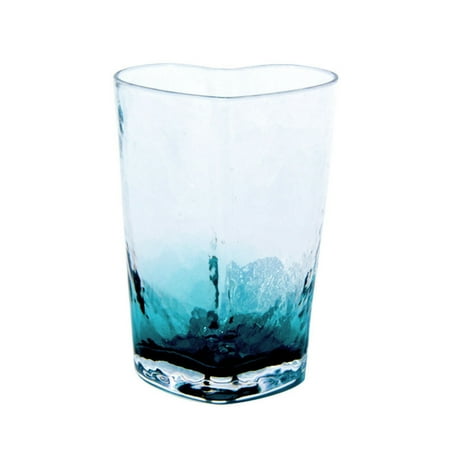 

Practical Orange Juice Cup Fashion Crystal Drinking Cup Creative Glass Heart Shape Cup for Home Kitchen