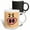 Multicolor, variant on 3drose, Cute Angry Pig Face, 15oz Two-tone Black Mug